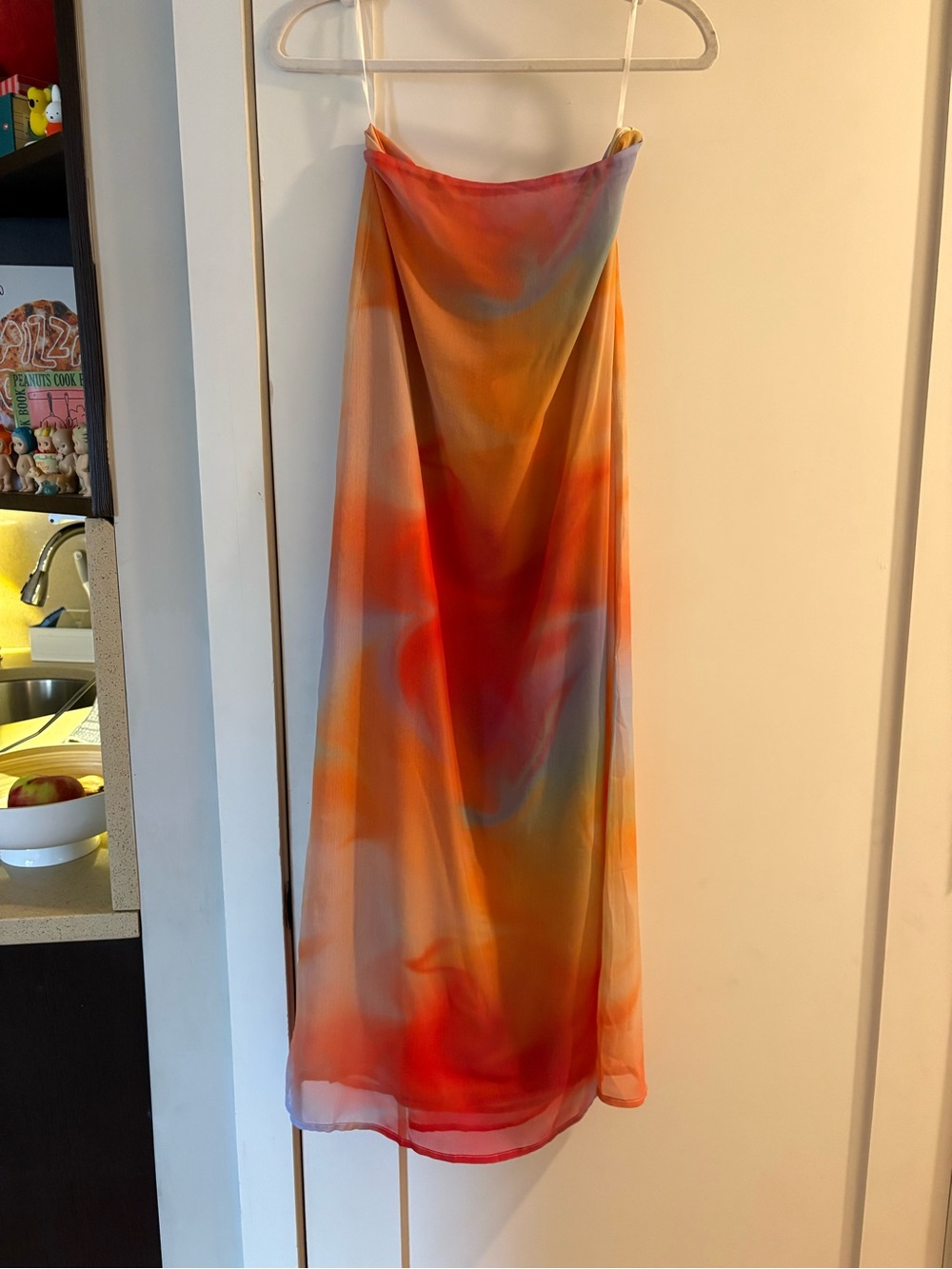 Peppermayo Multicolor Sunset Tie-Dye Maxi Skirt